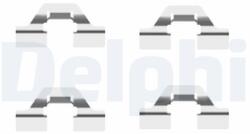 DELPHI Set accesorii, placute frana DELPHI LX0430 (LX0430)