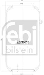 Febi Bilstein Burduf, suspensie pneumatica FEBI BILSTEIN 38633 (38633)