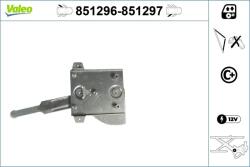 VALEO Mecanism actionare geam VALEO 851296 (851296)