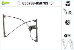 VALEO Mecanism actionare geam VALEO 850788 (850788)