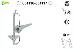 VALEO Mecanism actionare geam VALEO 851116 (851116) - fixbox