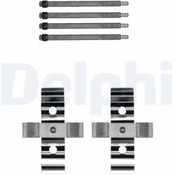 DELPHI Set accesorii, placute frana DELPHI LX0702 (LX0702)