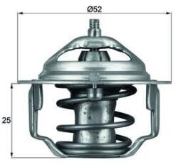 MAHLE Termostat, lichid racire MAHLE TX 64 82 (TX 64 82)