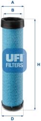UFI Filtru aer secundar UFI 27.430. 00 (27.430.00) - fixbox