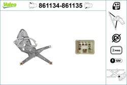 VALEO Mecanism actionare geam VALEO 861134 (861134)