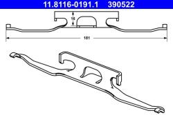 ATE Arc, etrier frana ATE 11.8116-0191.1 (11.8116-0191.1)