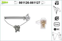 VALEO Mecanism actionare geam VALEO 861126 (861126)