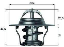 BEHR Termostat, lichid racire BEHR TX 4 87D (TX 4 87D)