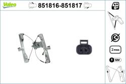 VALEO Mecanism actionare geam VALEO 851816 (851816)