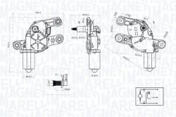 Magneti Marelli Motor stergator MAGNETI MARELLI 064075200010 (064075200010)
