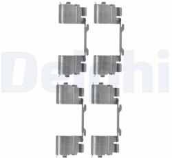 DELPHI Set accesorii, placute frana DELPHI LX0479 (LX0479)