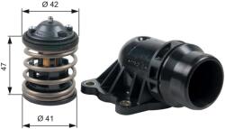 GATES Termostat, lichid racire GATES TH47487K2 (TH47487K2) - fixbox