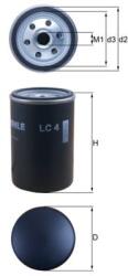 MAHLE Filtru aer, turbocompresor MAHLE LC 4 (LC 4) - fixbox