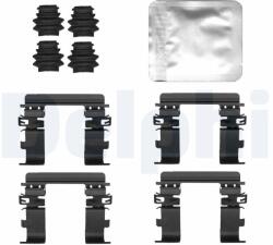 DELPHI Set accesorii, placute frana DELPHI LX0833 (LX0833)