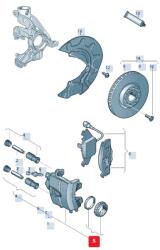 Original Vw Group Set reparatie, etrier ORIGINAL VW GROUP 8K0698471 (8K0698471)