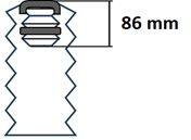 KYB Kit protectie praf, amortizor KYB 910359 (910359)