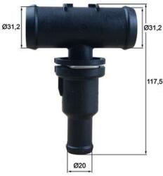 MAHLE Termostat, lichid racire MAHLE TH 53 75 (TH 53 75)