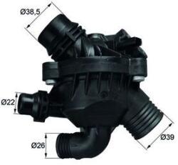 MAHLE Termostat, lichid racire MAHLE TM 30 97 (TM 30 97)
