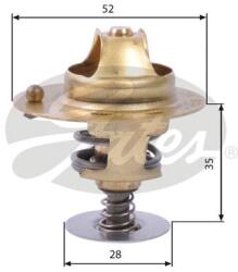 GATES Termostat, lichid racire GATES TH14178G1 (TH14178G1) - fixbox