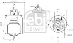 Febi Bilstein Burduf, suspensie pneumatica FEBI BILSTEIN 38509 (38509)