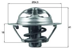 MAHLE Termostat, lichid racire MAHLE TX 162 82D (TX 162 82D)