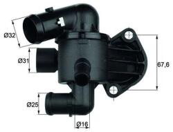 MAHLE Termostat, lichid racire MAHLE TI 33 87 (TI 33 87)