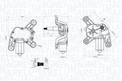 Magneti Marelli Motor stergator MAGNETI MARELLI 064070700010 (064070700010)