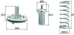 MAHLE Termostat, lichid racire MAHLE TX 183 80D (TX 183 80D)