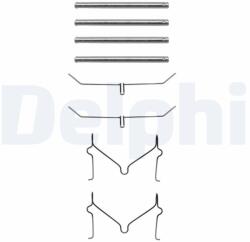 DELPHI Set accesorii, placute frana DELPHI LX0182 (LX0182)