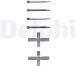 DELPHI Set accesorii, placute frana DELPHI LX0039 (LX0039)