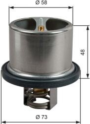 GATES Termostat, lichid racire GATES TH51785G1 (TH51785G1)