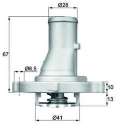 MAHLE Termostat, lichid racire MAHLE TI 68 87D (TI 68 87D)