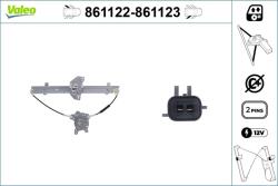 VALEO Mecanism actionare geam VALEO 861122 (861122)