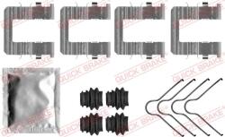 Quick Brake Set accesorii, placute frana QUICK BRAKE 109-0074 (109-0074)