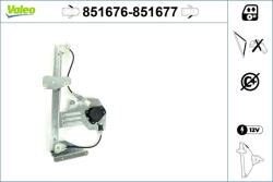 VALEO Mecanism actionare geam VALEO 851676 (851676)