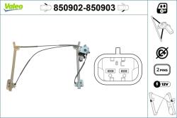 VALEO Mecanism actionare geam VALEO 850902 (850902) - fixbox