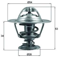MAHLE Termostat, lichid racire MAHLE TX 203 88D (TX 203 88D)