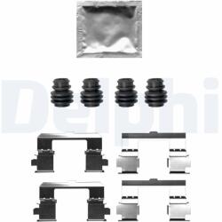 DELPHI Set accesorii, placute frana DELPHI LX0697 (LX0697)