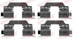 Quick Brake Set accesorii, placute frana QUICK BRAKE 109-1653 (109-1653)