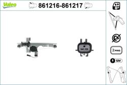 VALEO Mecanism actionare geam VALEO 861216 (861216)