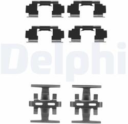 DELPHI Set accesorii, placute frana DELPHI LX0130 (LX0130)