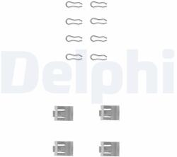 DELPHI Set accesorii, placute frana DELPHI LX0075 (LX0075)