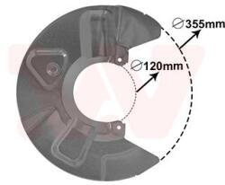 MTR Protectie disc frana MTR 11766627 (11766627)