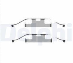 DELPHI Set accesorii, placute frana DELPHI LX0596 (LX0596)