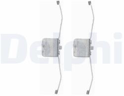DELPHI Set accesorii, placute frana DELPHI LX0395 (LX0395)