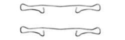 TRW Set accesorii, placute frana TRW PFK302 (PFK302)