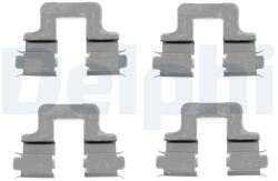 DELPHI Set accesorii, placute frana DELPHI LX0379 (LX0379)