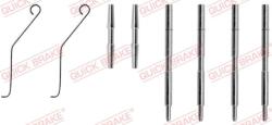 Quick Brake Set accesorii, placute frana QUICK BRAKE 109-1044 (109-1044)