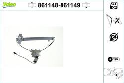 VALEO Mecanism actionare geam VALEO 861148 (861148)