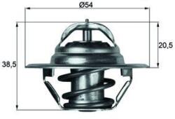 MAHLE Termostat, lichid racire MAHLE TX 3 83D (TX 3 83D)